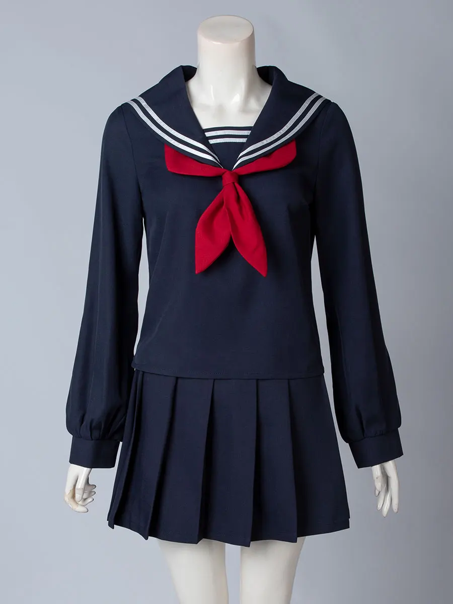 Женский бежевый костюм моряка из аниме My Hero Academy химико Тога карнавальный mp004177| |