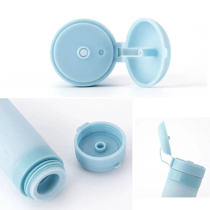 50 мл портативная дорожная подбутылка силиконовая короткий срок для путешествий