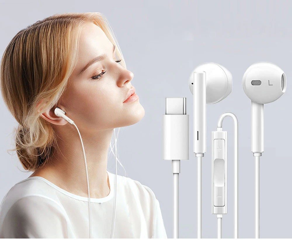 Для HUAWEI наушники usb type C CDLA Hearphone микрофон для HUAWEI P20 P30 Lite mate 10 20 30 Pro совместимый для Xiaomi для samsung