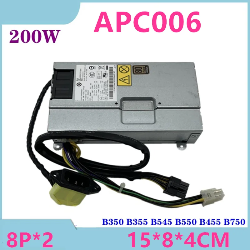 

Brand-new Original PSU For Lenovo B320 B320I B325 B325I B340 B345 B520 B520E B540 B545 8Pin*2 200W Switching Power Supply APC006