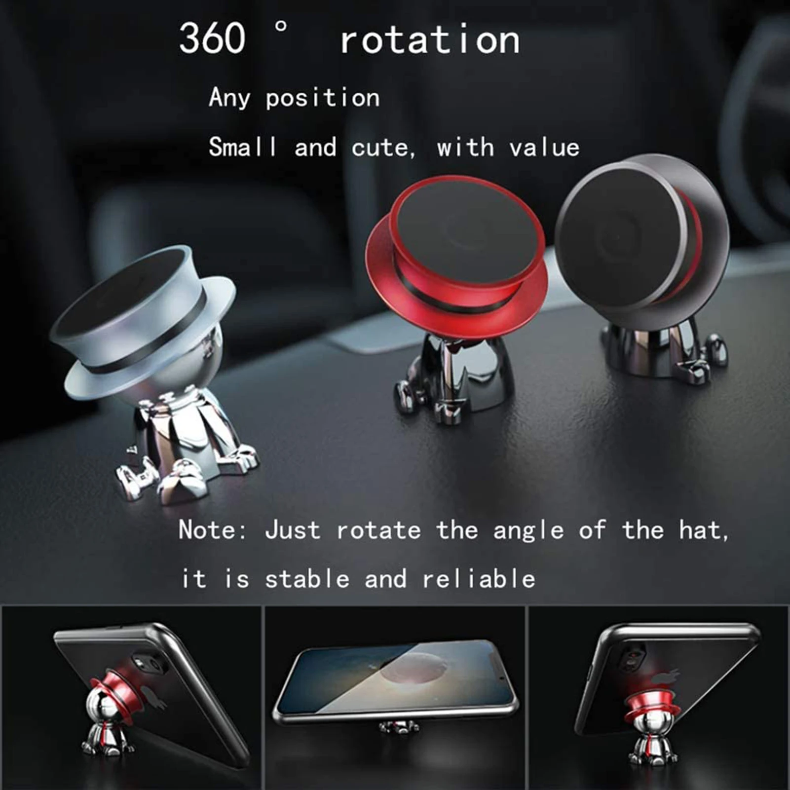 

Magnetic Phone Car Mount Universal Car Phone Holder For Dashboard In Car GPS Air Vent Mount Magnet Stand Car Phone Holder