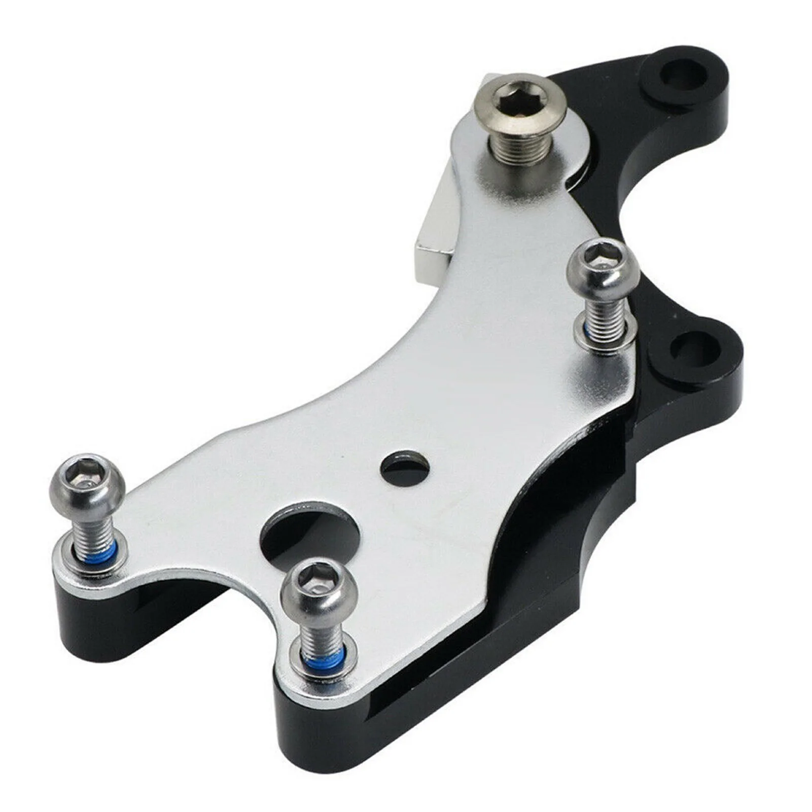 

Черная деталь из алюминиевого сплава, без дискового тормоза, фиксированное сиденье, поворотный дисковый тормоз для дорожного велосипеда, м...