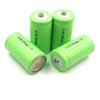 cp ni mh c battery cell 5000mah rechargeable nimh cr14 size tip point 1 2v 5 0ah discharge current 25a 5c two model 2 flashli