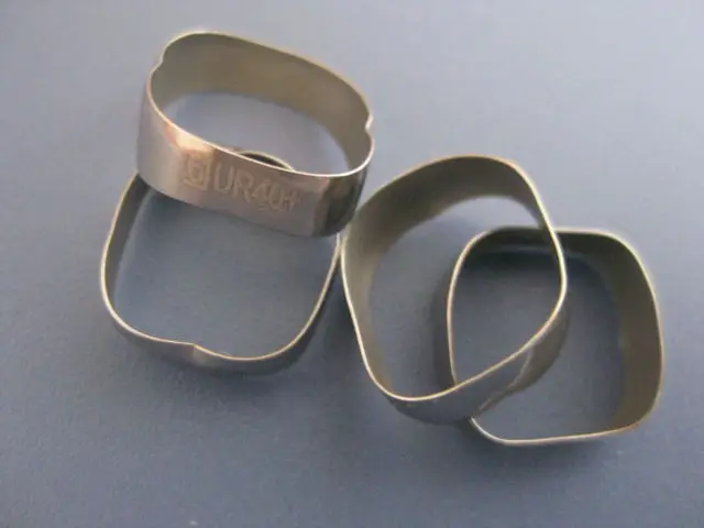 Dental 50Kit(200Pcs) 1st Molar Plain Bands Rough Inner Orthodontic SINGLE Band WITHOUT Accessories