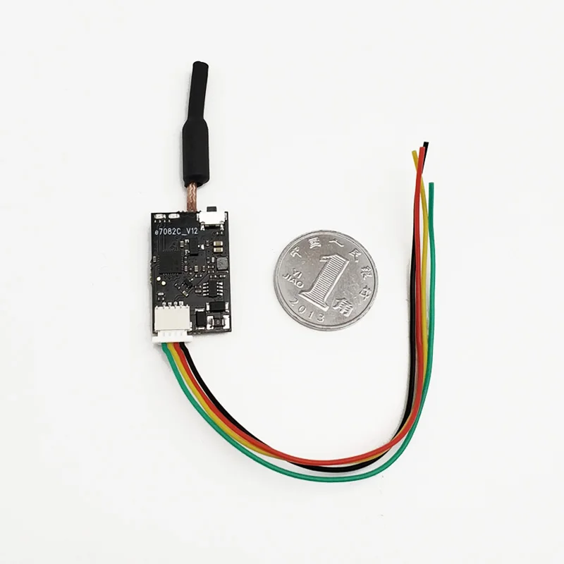 Передатчик EWRF e7082C 25mW/100mW/200mW/OFF регулируемый 5 8G 48 каналов AIO VTX FPV передатчик для RC