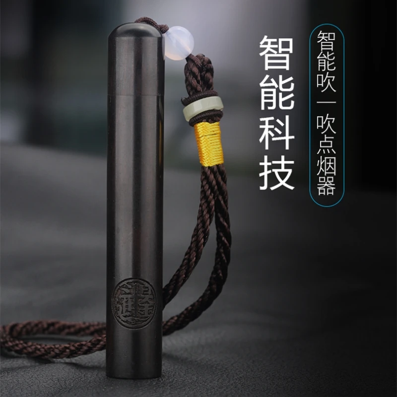 Электронная зажигалка для сигарет с резьбой по дереву зарядка от USB плазменной