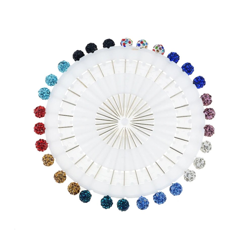 30 шт./лот мусульманские женские хиджаб Броши со стразами на капюшон шарф булавки