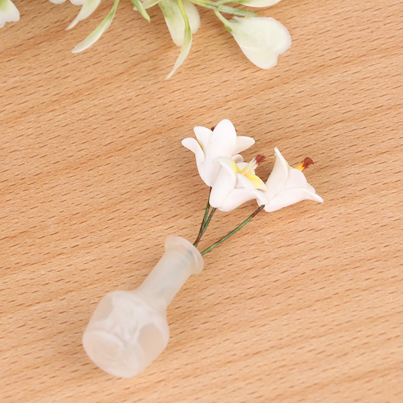 

Dollhouse Miniature Flower in Vase for 1/12 Dolls House Living Room Decor