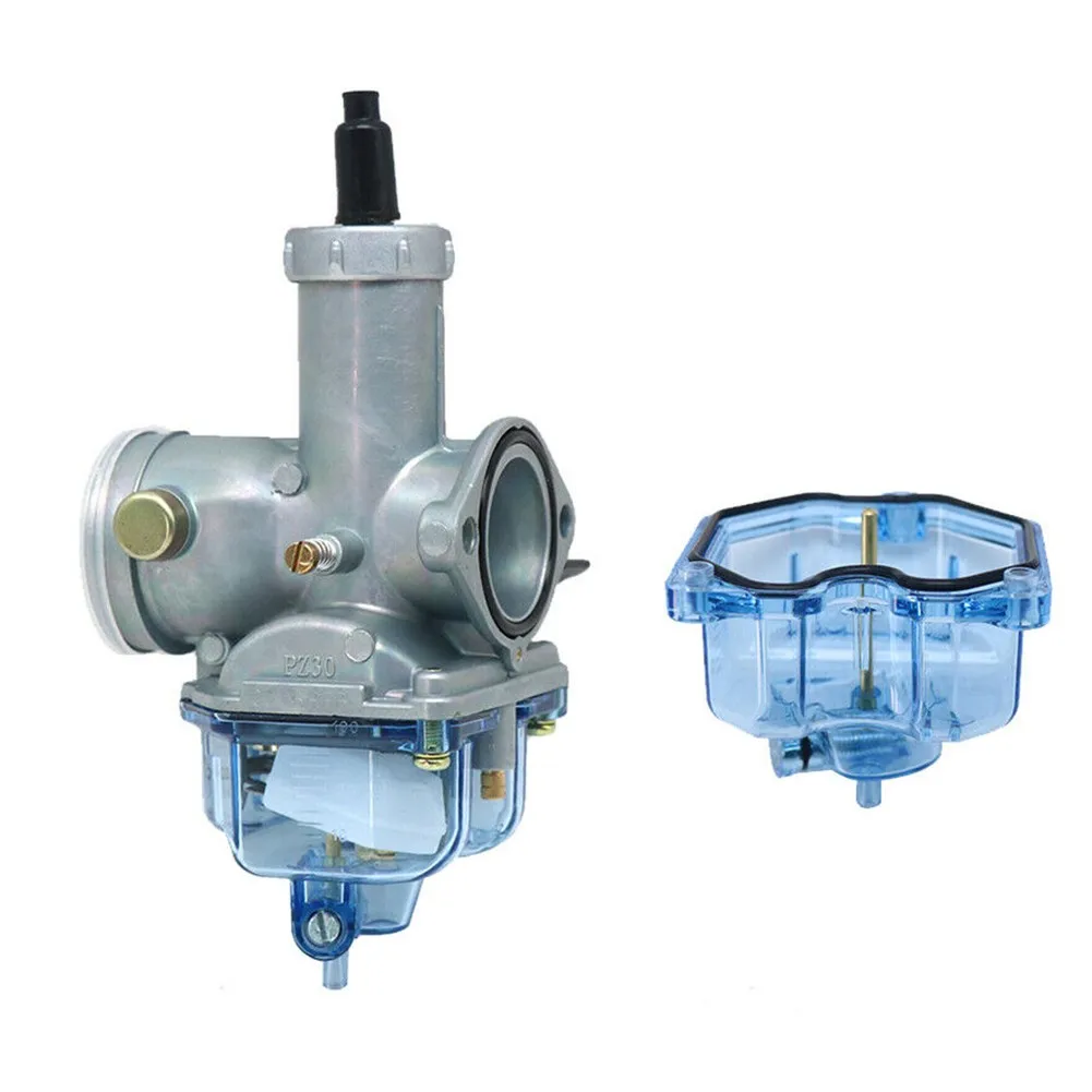 

No Carburetor Carburetor Float Bowl Part Plastic Tool Transparent Blue
