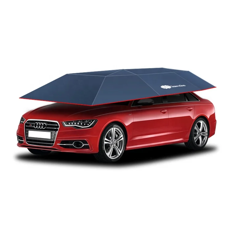 

4.6M Automatic Car Umbrella Portable Car sunshade with battery removable