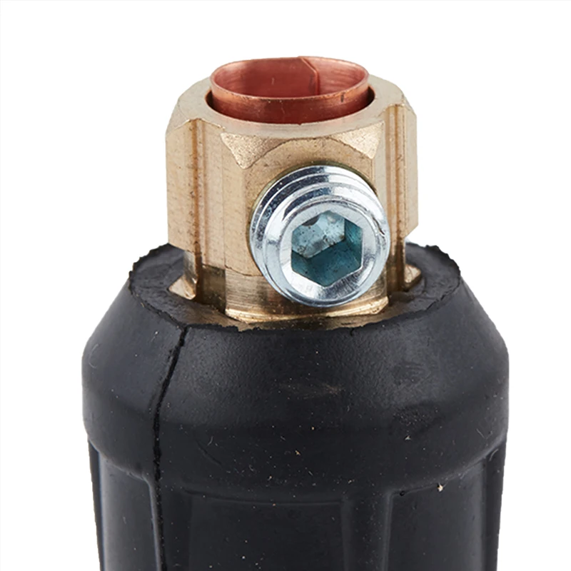 

Quick Fitting Cable Connector Plug Socket Cable Plug Welding Male Connector Heavy Insulated Rubber Sockets