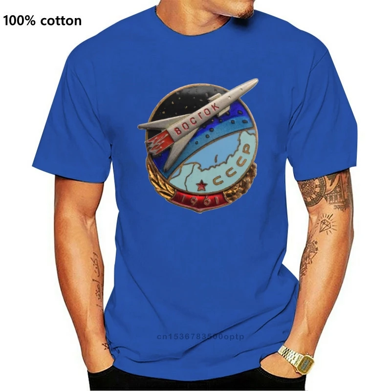 

New CCCP Boctok 1961 Print T-shirt Men's Hip Hop Tees Tops 2021 CCCP USSR Soviet Russian Fashion T Shirt Harajuku Streetwear