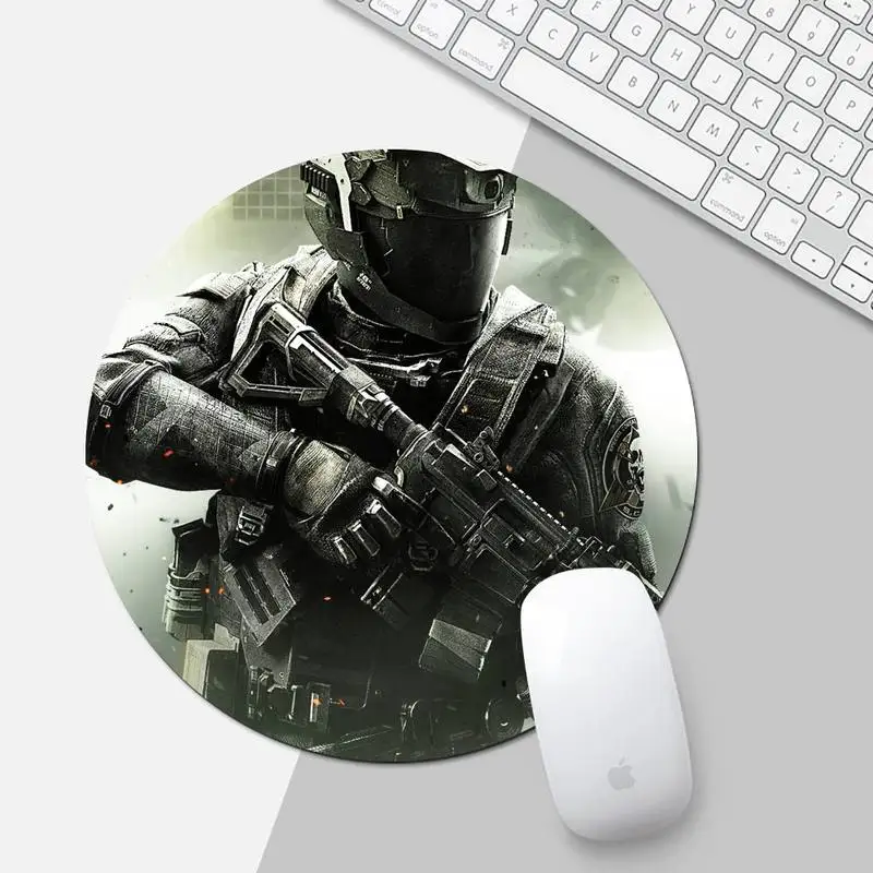 

call of duty Large Mouse pad PC Computer mat Protect Office Work Round Mouse Mat pad Non-slip Cushion