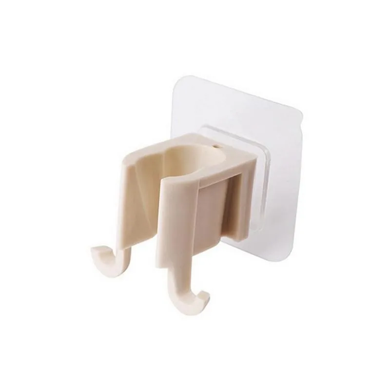 

1pc Portable Self Adhesive Plastic Shower Head Adjustable No Punch Shower Sprinkler Holder Shower Brackets Bathroom Accsssories