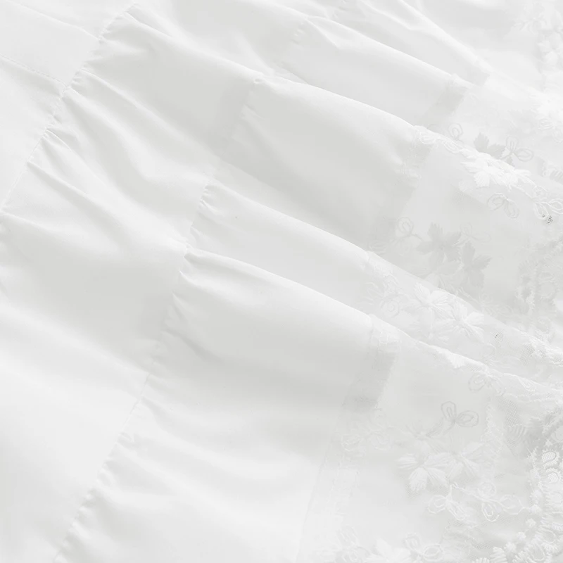 Платье ZANZEA женское кружевное в богемном стиле пляжный сарафан с расклешенным