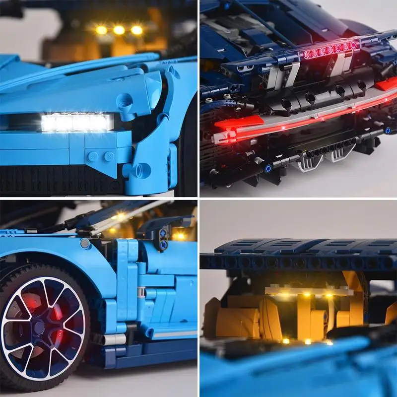Набор со светодиодной подсветкой для конструктора Lego 42083 светильник ных блоков