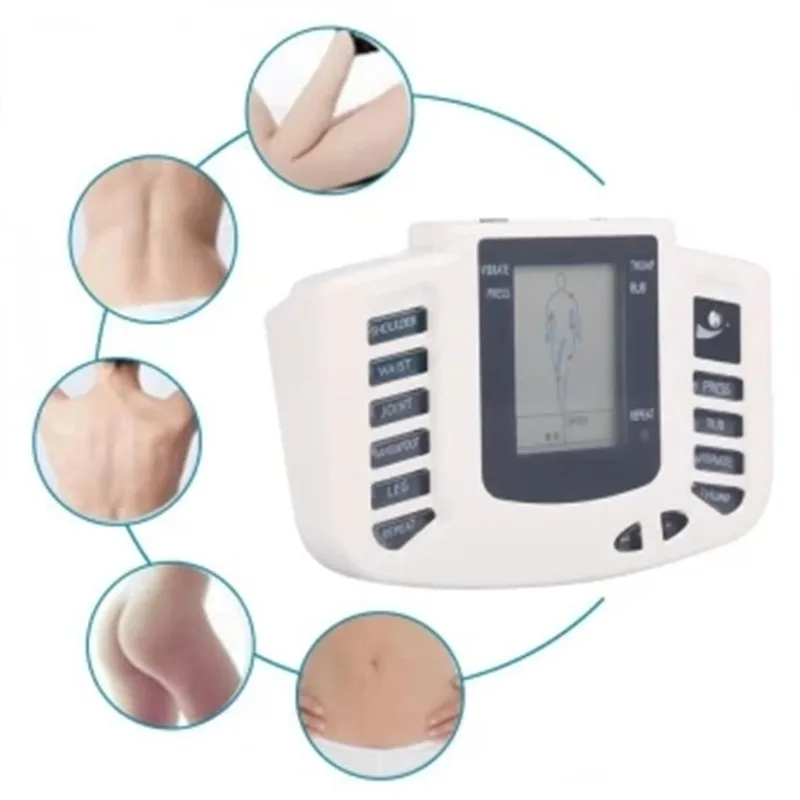 Электронный импульсный массажер терапия стимулятор мышц + магнитные массажные