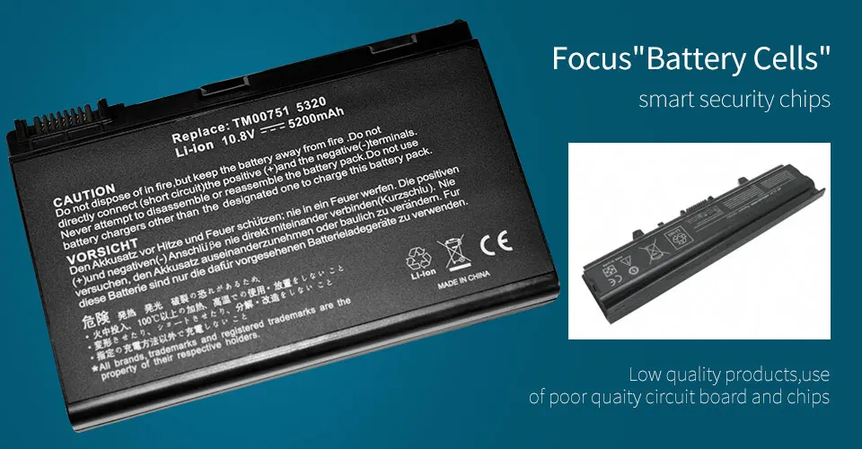 4400mah лаптоп с Батарея для ACER Extensa 5210 5220 5230 5420 5610 5620 5630 7220 7620 для TravelMate 5320 5520 5530 5710 GRAPE32
