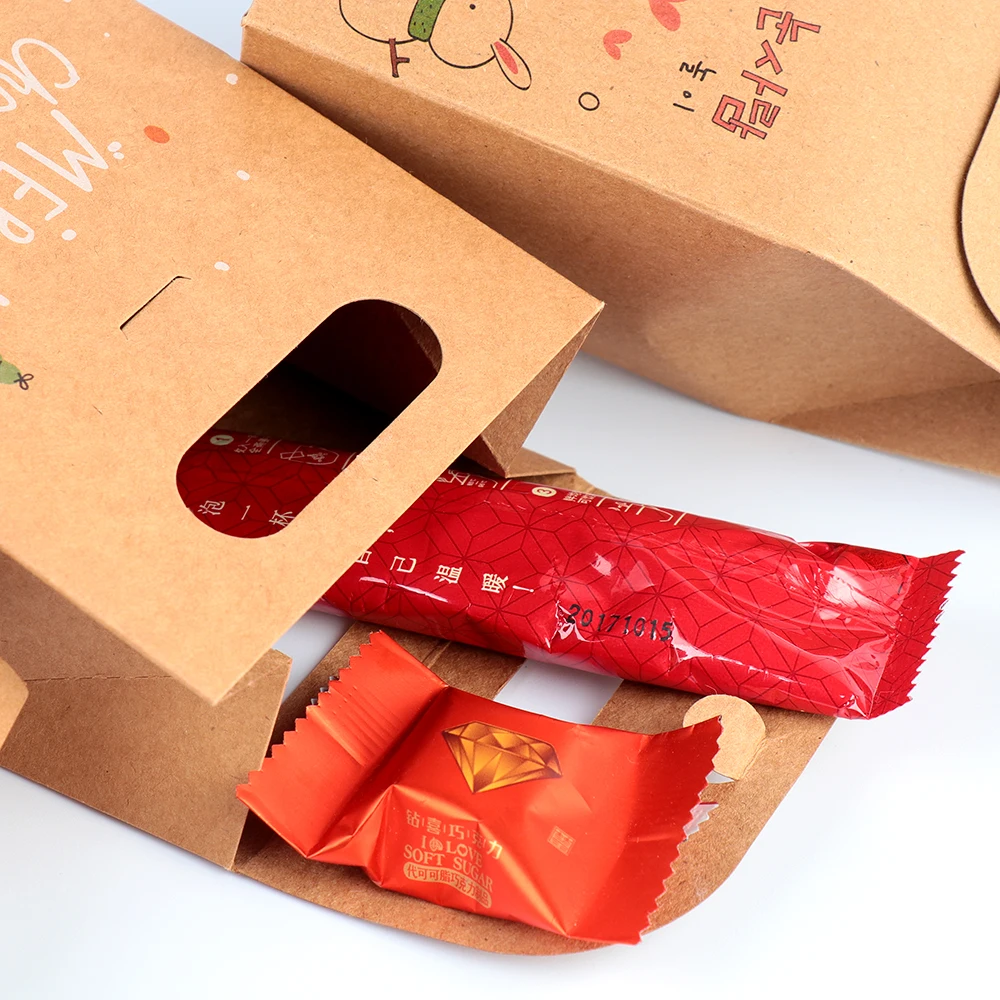 1 шт. бумажная коробка для упаковки десертов на Рождество | Дом и сад