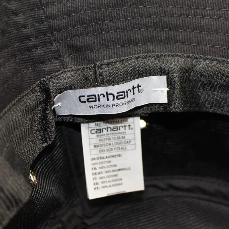 

2021 Reflective Tide Brand Baseball Cap Cotton Flat Top Basin Cap Skateboarding Hip Hop Fishing Hat Black and White Solid Style