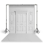 HUAYI фотография фон для новорожденных детей день рождения Студия фото фон Винтаж Белая кирпичная стена фото фоны XT-7437