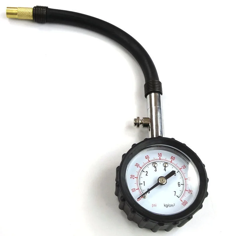 

2021NEW Universal Long Tube Tire Pressure Gauge Meter 0-100 Psi High-precision Tyre Air Pressure Tester for Car and Motorcycle