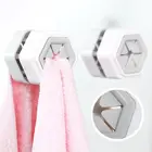 2 шт., самоклеящиеся круглые держатели для полотенец