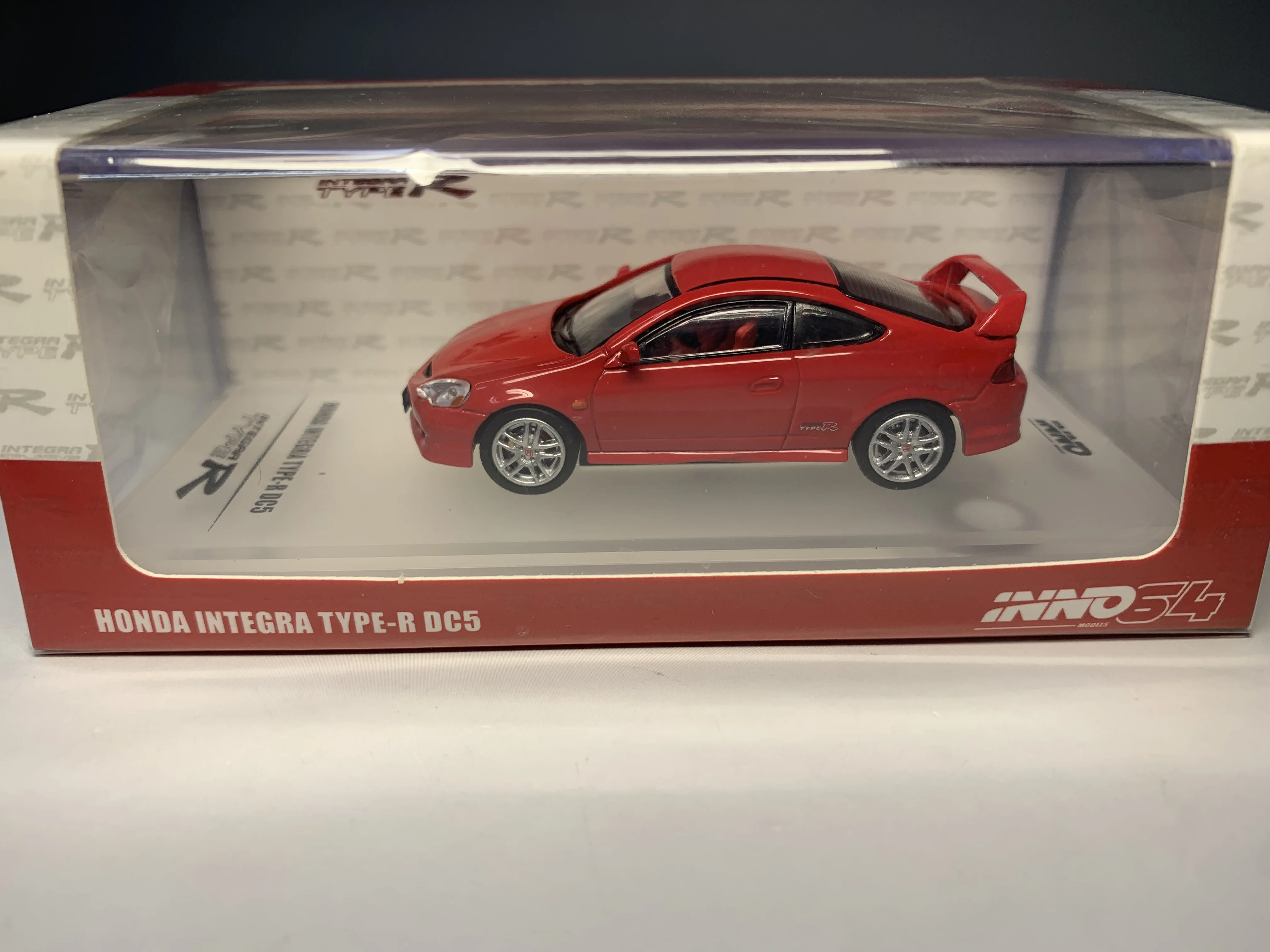 

INNO 1/64 HONDA INTEGRA TYPE-R DC5 RED DieCast Model Car Collection Limited