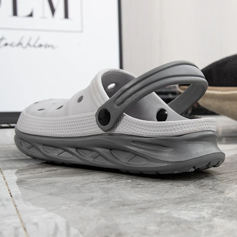 

2021 High Quality EVA Clogs Men's Shoes Slippers Shoes Sandals Shoes Non-Slip Flat Beach Shoes Flip Flops Zapatillas Mujer