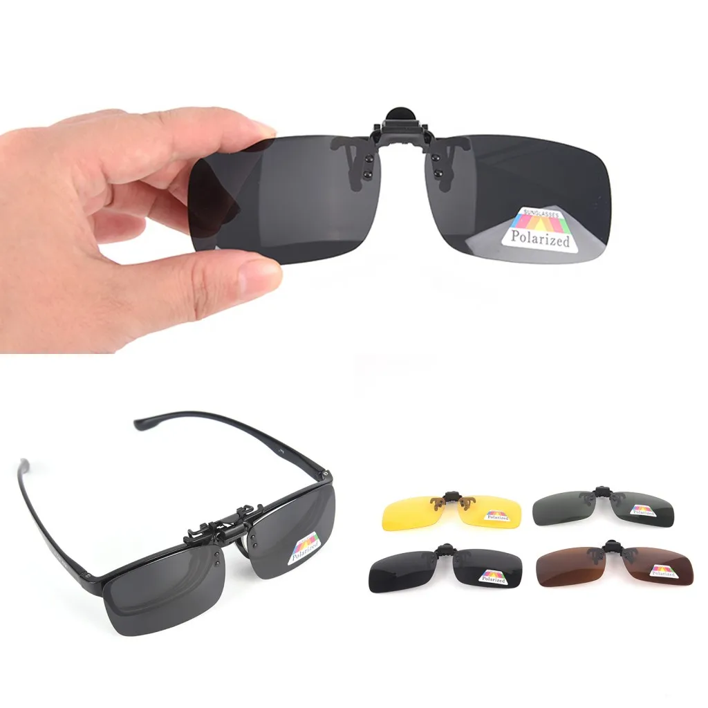 

2021 Hot 1Pc Sunglasses Polarized Clip For Myopia Short Sight Men And Women Driving