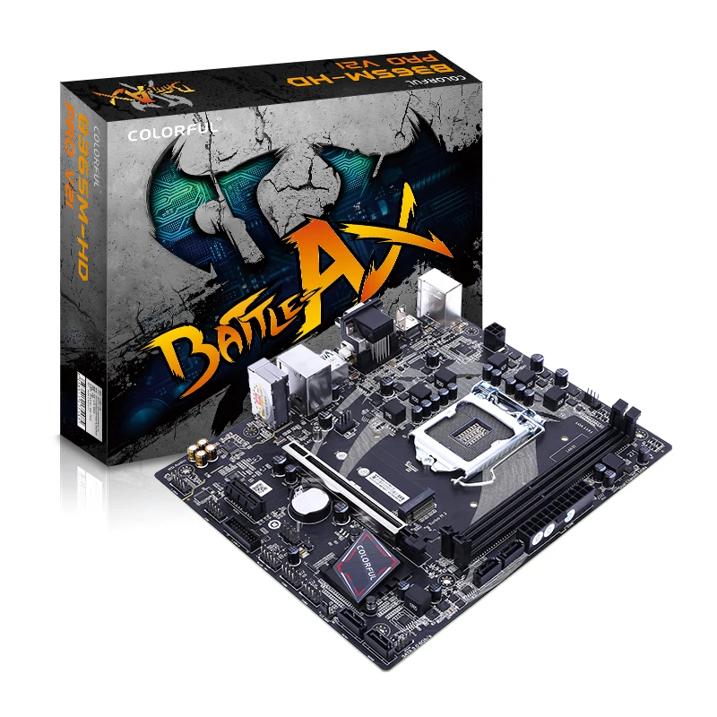 Цветная материнская плата для офиса LGA1151 B365M | Компьютеры и офис