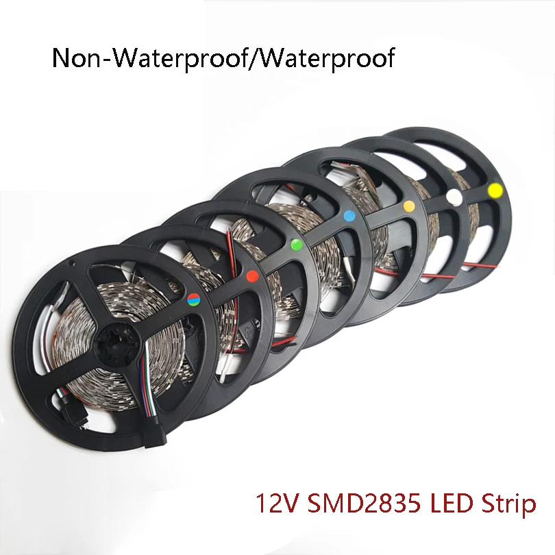 Светодиодный светильник RGB 5 м 10 60 s/m SMD 2835 белый теплый красный зеленый синий