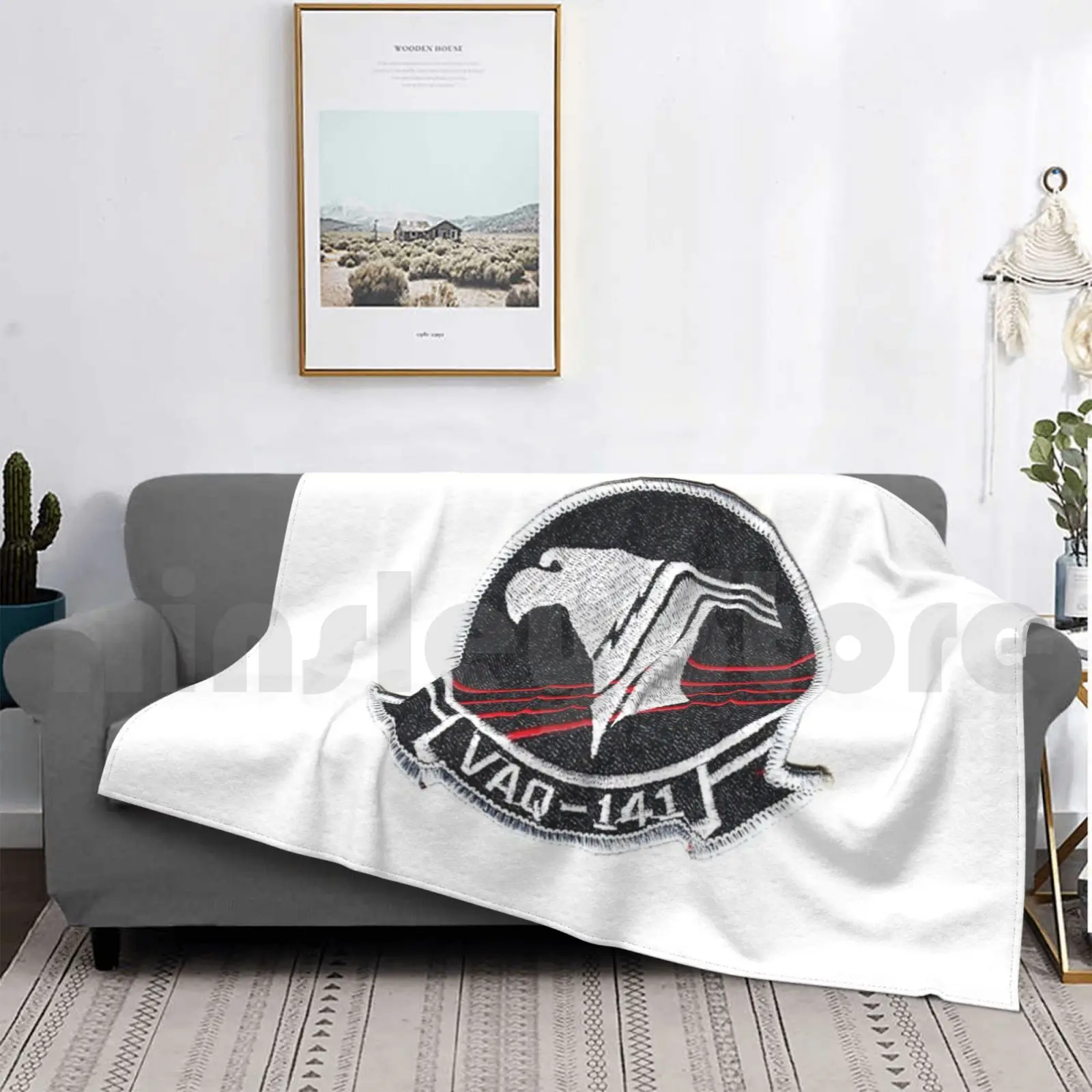 Vaq-141 Shadowhawks альтернативная нашивка модная индивидуальная электронная эскадрилья