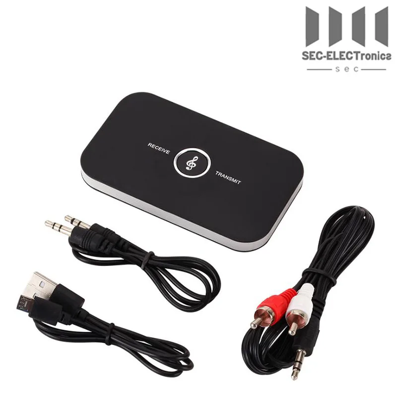 Portable Bluetooth Audio Transmitter Receiver RCA 3.5mm AUX Jack USB Dongle Music Wireless Adapter For Car PC TV Headphones | Электроника