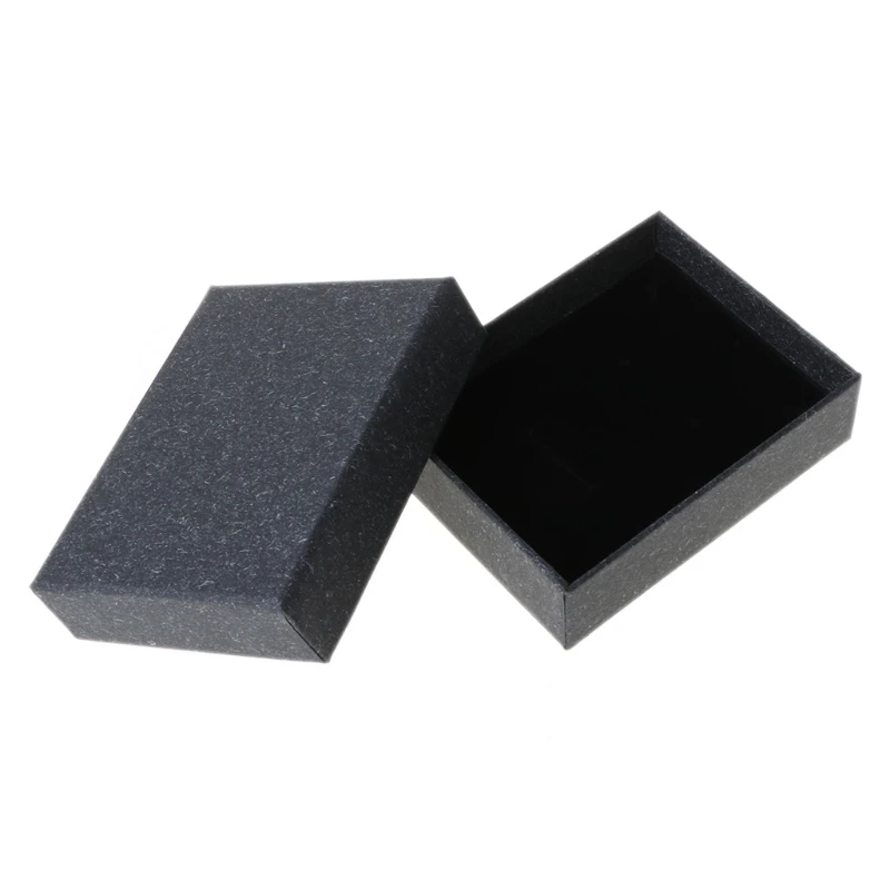 

Square Kraft Jewelry Box Necklaces Earrings Bracelets Box Gift Packing Display 85LB