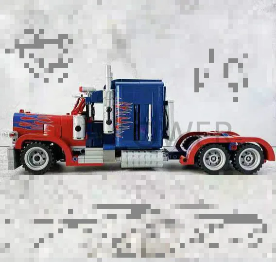 Рождественский подарок 701803 робот техника контейнеровоз Строительные кирпичи