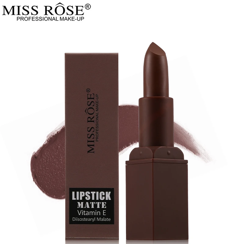 Miss Rose хит продаж витамин Е телесная матовая губная помада Профессиональный