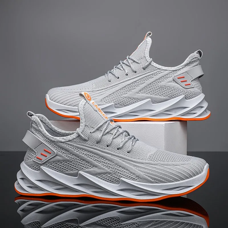 

Man's Walking Running Shoes Fashion Breathable Outdoor Male Sports Shoes Lightweight Sneakers Comfortable Athletic Footwear