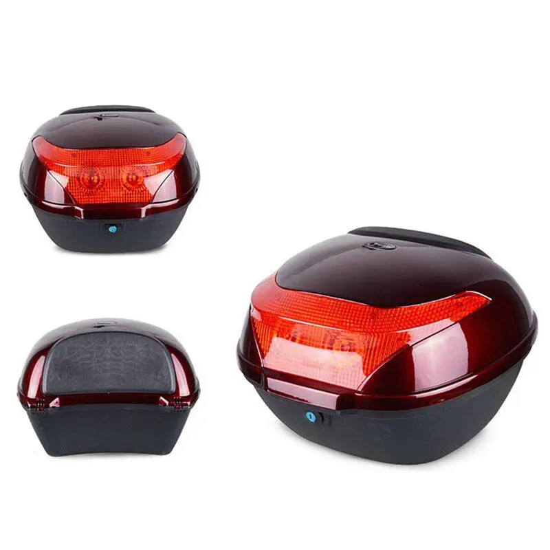 Большой Ёмкость багажник мотоцикла рулька доказательство кофр для