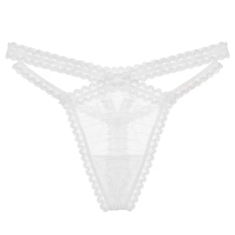 

Sexy Thong, Low Waist, No Trace, Sexy Underwear, Women's Belly Closing, Lace Hollow Triangle Thongs Women Sexy