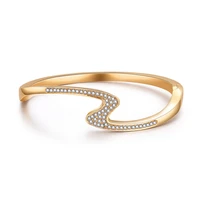 ornapeadia wholesale jewelry fashion bracelet for women fashion personality lightning thin bracelet glossy cuff bangles