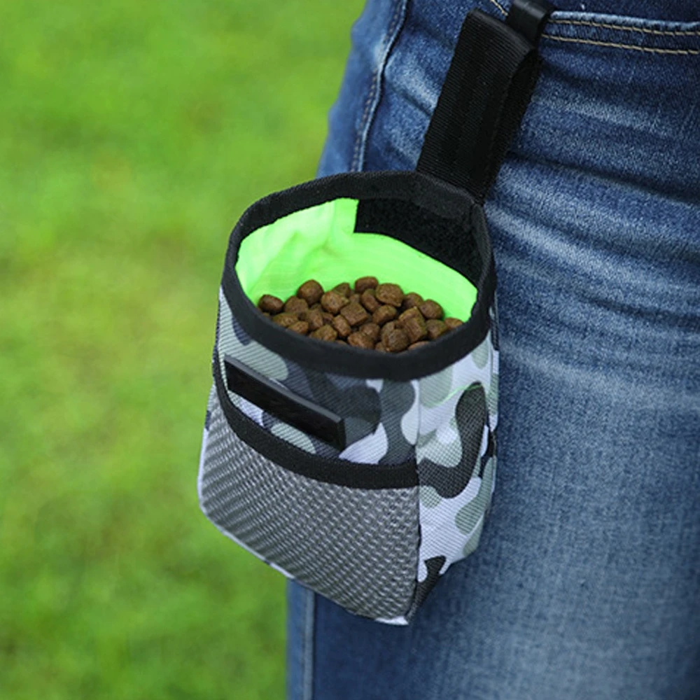 

Outdoor Portable Training Dog Snack Bag Pet Supplies Strong Wear Resistance Large Capacity Puppy Products Waist Bag Durable