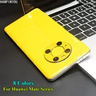 Для Huawei Mate 40 30 20 9 20X Pro реактивный яркая поверхность задняя крышка глянцевая Защитная Наклейка защитная пленка