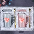 Персонализированный керамический браслет Mr Right and Mrs Always Right для свадьбы, подружки невесты, искусственный фарфор с крышкой и ложкой в подарок