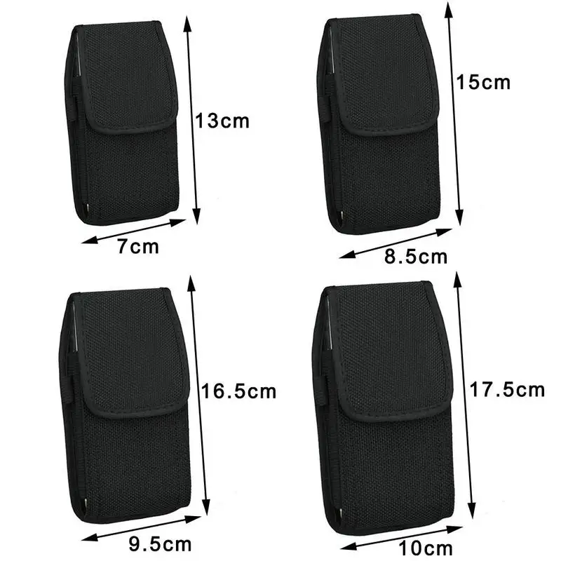 Чехол на ремень для телефона 5 2 6 3 дюйма нейлоновая сумка Кобура липучке Huawei Xiaomi