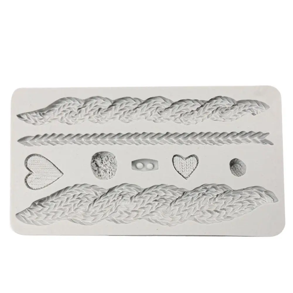 DIY кабельная силиконовая форма для помадки помадка торта шоколадное печенье