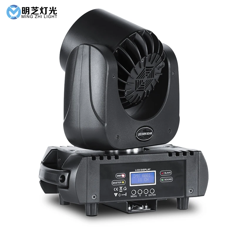 

Mingzhi (2pieces/lot) 60W Beam Led moving head light stage lighting For Party Disco DJ Light effect