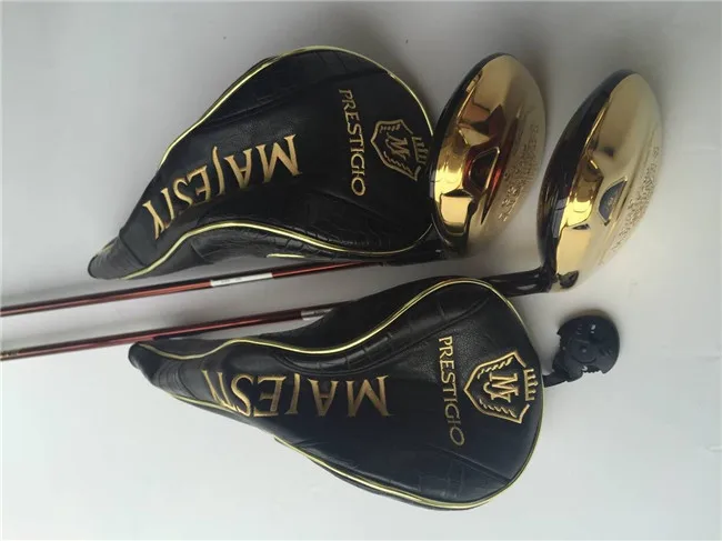 Maruman Majesty Prestigio9 деревянный набор Golf Woods Clubs Driver + Fairway R/S/SR гибкий вал с крышкой для