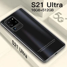 Teléfono Inteligente S21 Ultra versión Global, móvil con Android 7,2, HD, 16GB, 512GB, 4G/5G, 24 + 48MP (3)