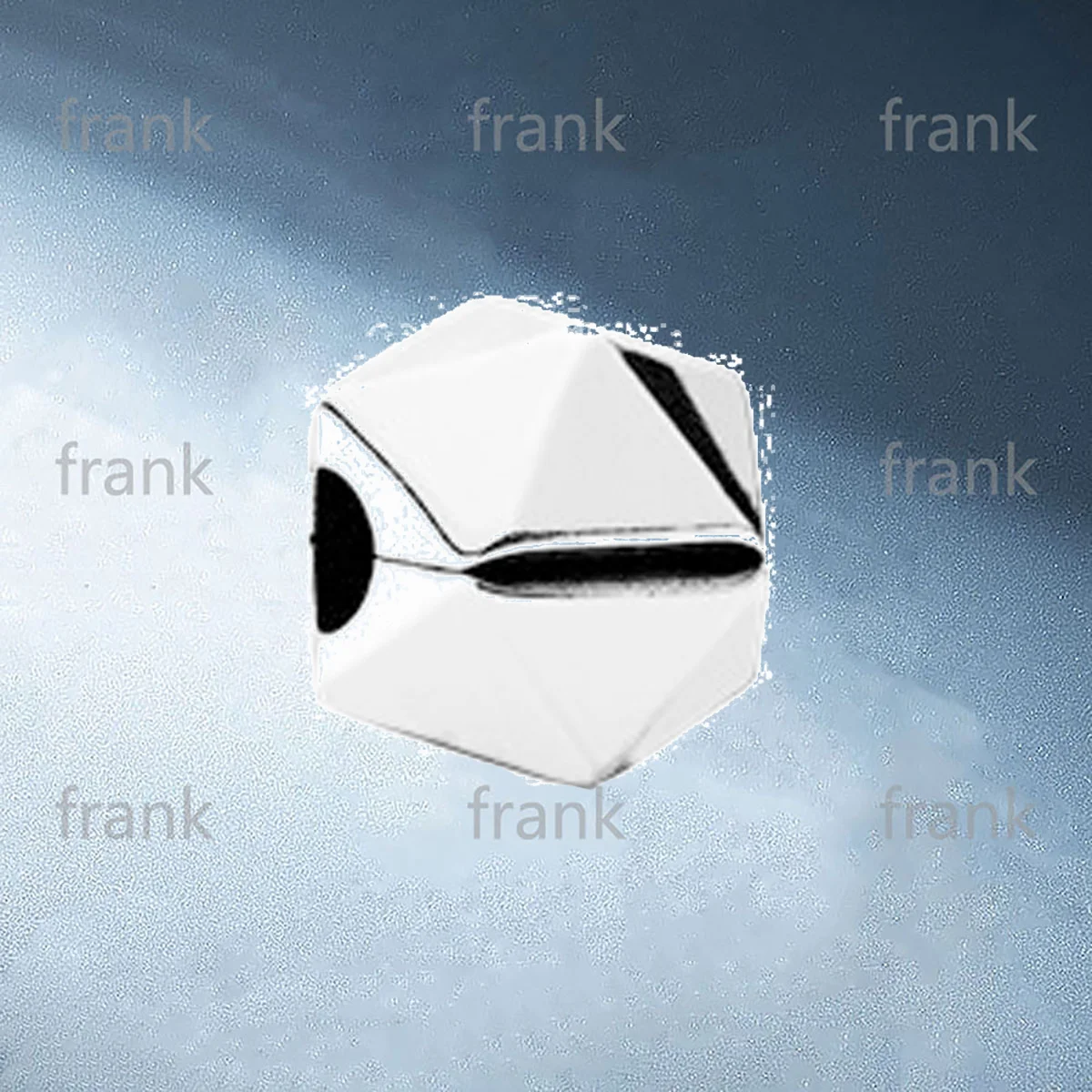 

791004BR white Rock Star Clip